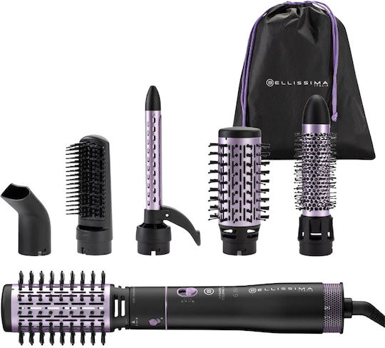 Bellissima Style Expert Κεραμική Ηλεκτρική Βούρτσα με Αέρα για Ίσιωμα και Μπούκλες 1000W
