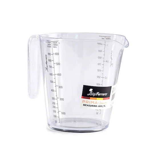 Luigi Ferrero Plastic Kitchen Measurer 1000ml 1pcs