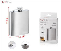 Metallic Stainless Flask 180ml Kmtstyle Kmtstyle
