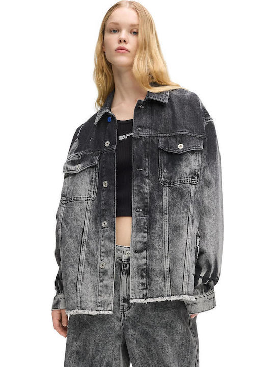 Damen Jeansjacke Black