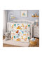 Astron Italy Animals Crib Duvet Multicolour 140x110cm