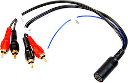 In Car Technologies Ltd Volvo Din Plug To Phono 20.262 In Car Technologies Ltd Volvo Din Plug To Phono 20.262