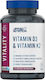 Applied Nutrition Vitamin D3 & Vitamin K2 Βιταμίνη για Ενίσχυση του Ανοσοποιητικού & την Υγεία των Οστών 60 κάψουλες