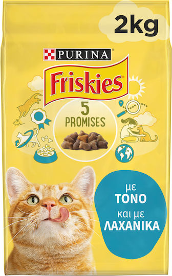Friskies Friskies Trockenfutter für Katzen mit Fisch und Gemüse 2kg