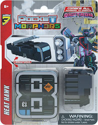 Just Toys Pocket Morphers Seria 3 Heat Hawk - 8 pentru 6+ Ani (Διάφορα Σχέδια)