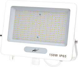 Adeleq Waterproof LED Flood Light 150W Warm Whi...