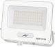 Adeleq Wasserdichter LED Flutlichter 50W Warmes Weiß 3000K mit Bewegungssensor IP65