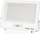 Adeleq Wasserdichter LED Flutlichter 200W Kaltweiß 6200K mit Bewegungssensor IP65