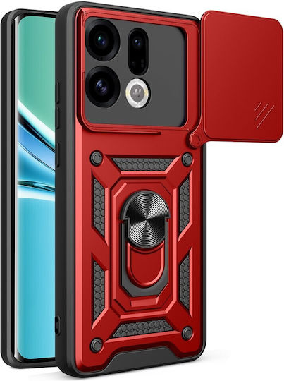 Amorus Back Cover Plastic Red (Oppo Find X9 5G)