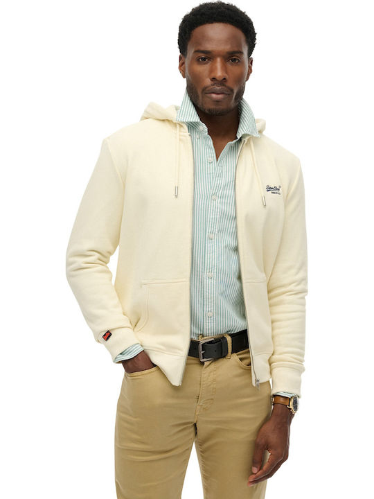 Superdry Essential Sweatshirt with Hood Nly Cream