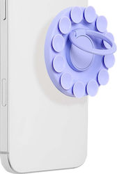 Bigben Connected Ring-Halter Saugnapf Ring-Ständer Magsafe Kompatibel Lila