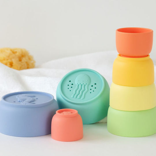 Kiokids Badespielzeug für 5++ Monate 7Stück