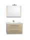 Piccadilly Badezimmerspiegel mit Schrank Braun