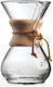 Chemex Καφετιέρα Drip Γυάλινη 6 Cups