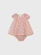Mädchenkleid Kurzärmelig Rosa