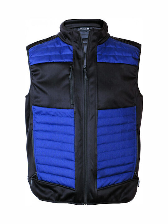 Fageo Bărbați Vestă de siguranță Impermeabilă Negru