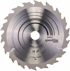 Bosch Speedline Disc de tăiere Lemn cu 18 Dinti...