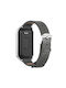 Xiaomi Smart Band 8 Active Mijobs Λουράκι Συνθετικό Δέρμα Dark Grey
