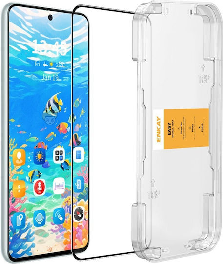 Oneplus 15 5g Enkay Easy Install Full Tempered Glass Transparent