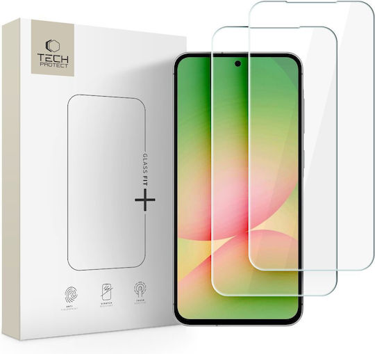 Tech-protect Glass Fit+ 2-pack Galaxy A37/a57 5g Clear
