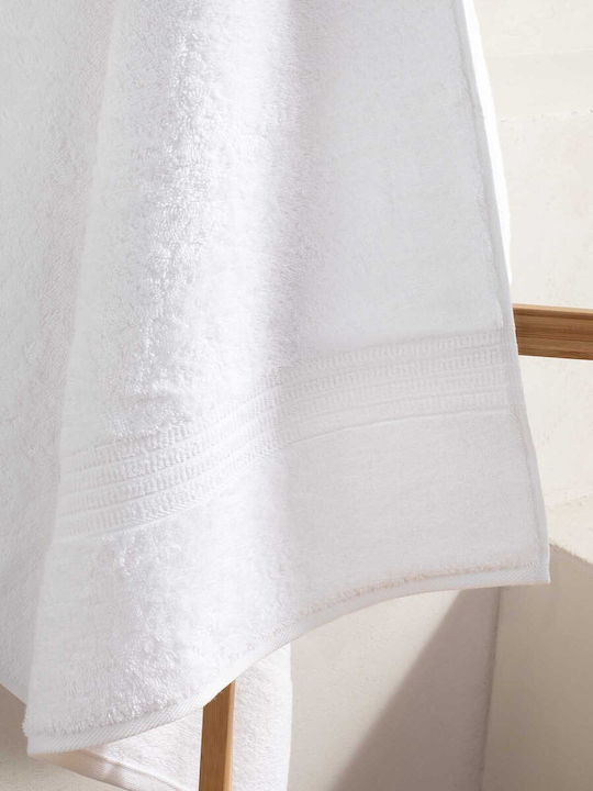 Homelovers Πετσέτα Χεριών 40x66εκ. Λευκή Βάρους 500gr/m²