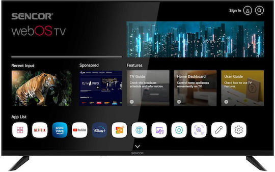 Sencor Smart Τηλεόραση 40" Full HD LED SLE 40FS811B HDR (2025)