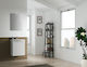 Piccadilly Waschtisch mit Waschbecken & Spiegel mit Licht White