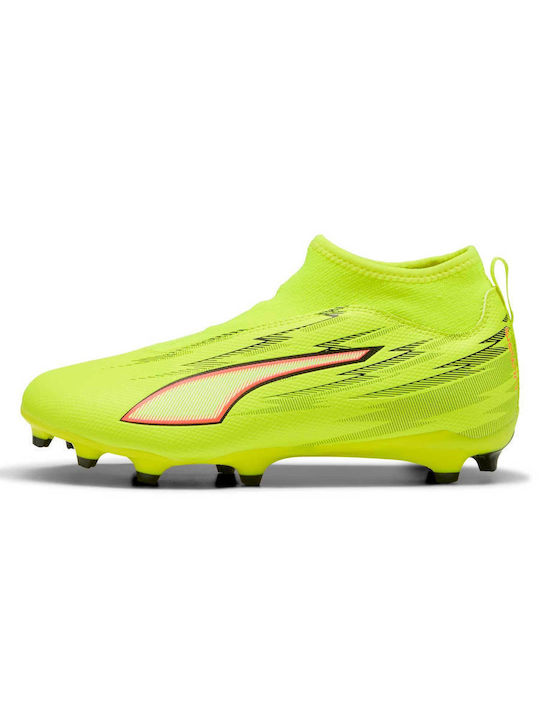 FG/AG Kids Soccer Cleats Molded Yellow