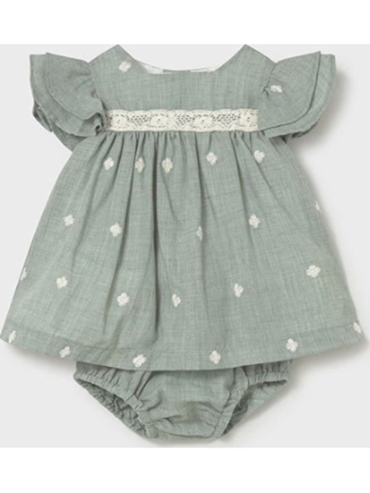 Kinderkleid Aqua
