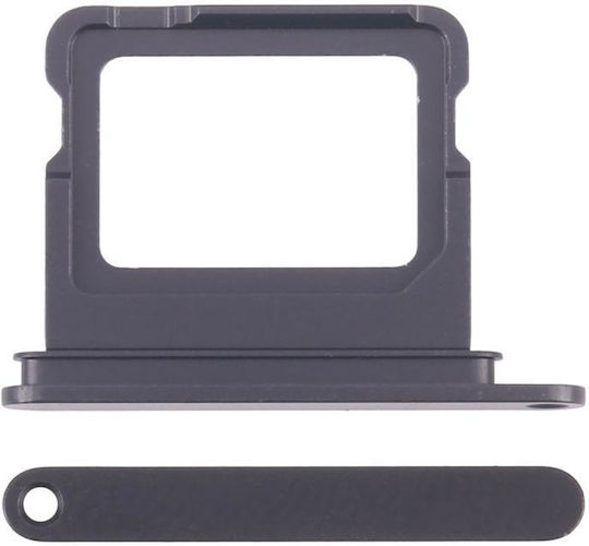 Oem Υποδοχή Κάρτας Sim Iphone 17 Black