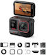 Insta360 Ace Pro 2 Action Camera 8K Underwater Ultimate Videography Bundle - 3 Lenses / 2 Filters / Xplorer Grip Pro Kit with Touch Screen 2.4" and Wi-Fi Black