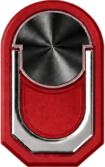 Metallic Mobile Ring Holder in Red color