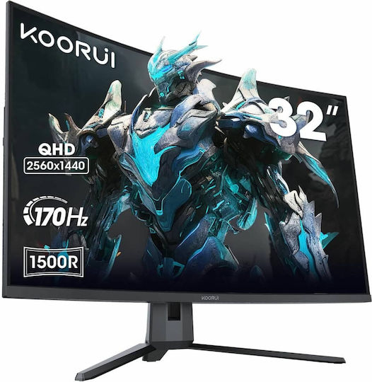 Koorui G3221SC VA HDR Curved Gaming Monitor 31.5" QHD 2560x1440 170Hz