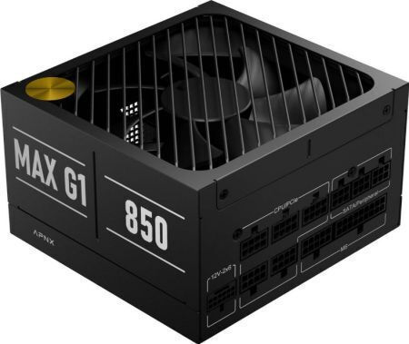 APNX Max G1 850W Μαύρο Τροφοδοτικό Υπολογιστή Full Modular 80 Plus Gold