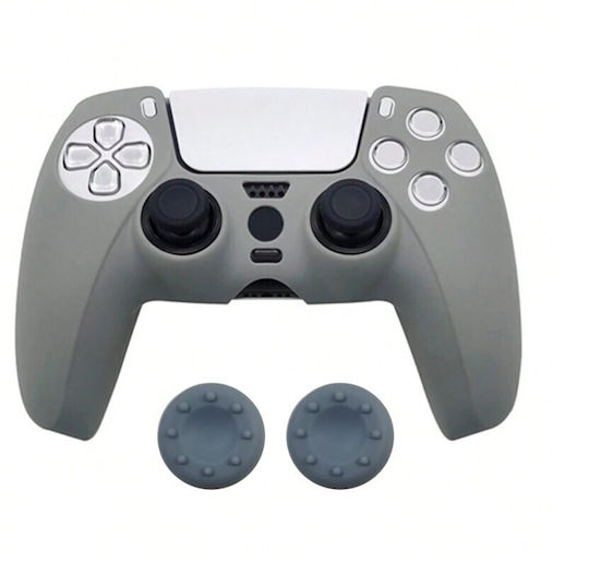 Schutzhülle Aus Silikon Für Ps5 Controller 2 Daumen Griffe Grau
