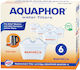 Aquaphor Резервен филтър за вода Джаджа / за смесител от активен въглен Maxfor+ 6бр