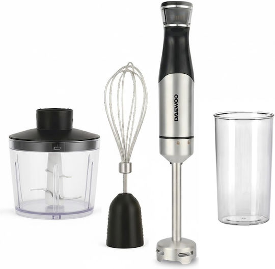 Daewoo Handmixer mit Inox-Stab 1000W Schwarzes