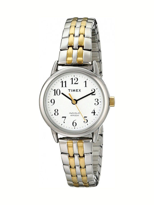 Timex Women's Watch with Gold Metal Bracelet