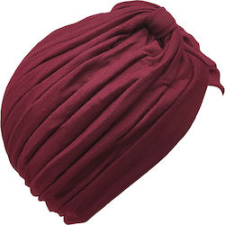 Turban Baumwollbänder Burgundisch Turban Baumwollbänder Burgundisch