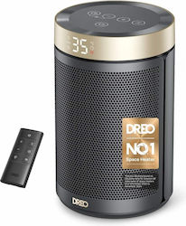 Dreo Αερόθερμο Δωματίου Δαπέδου Μαύρο 1500W