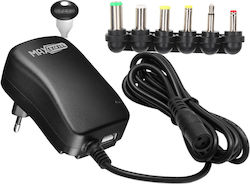 Max Excell 30w Adjustable Voltage Sector Charger 3-12v Usb 6 Included Tips Black Max Excell 30w Adjustable Voltage Sector Charger 3-12v Usb 6 Included Tips Black