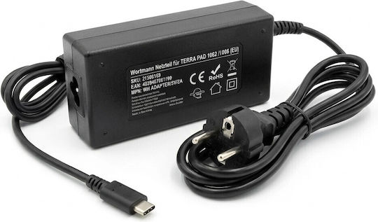 Wortmann Power Supply Terra Pad 1062/1006 Eu Usb Type C