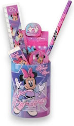 Σχολικο Σετ Minnie Mouse Μολυβοθηκη