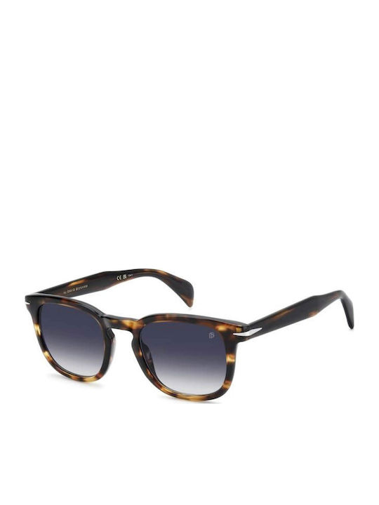 David Beckham Unisex Γυαλιά Ηλίου με Μπλε Σκελετό και Μπλε Φακό DB 1221/S EX4/08