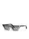 Philipp Plein Women's Sunglasses with Black Plastic Frame and Gray Lens