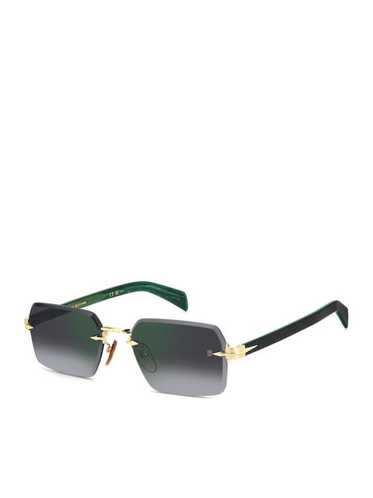 David Beckham Men's Sunglasses with Gold Metal ...