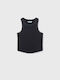 Kids Top Sleeveless Black