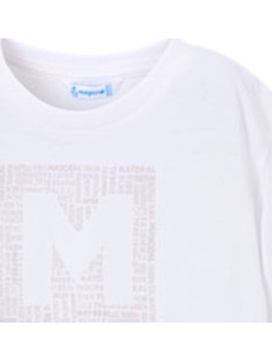 Mayoral Kids' T-shirt White