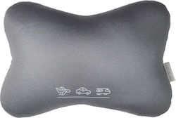 Sensiskin Nacken-Kissen Reise Kopfstütze Polyester Speziell Reise Ultra Bequem Grau