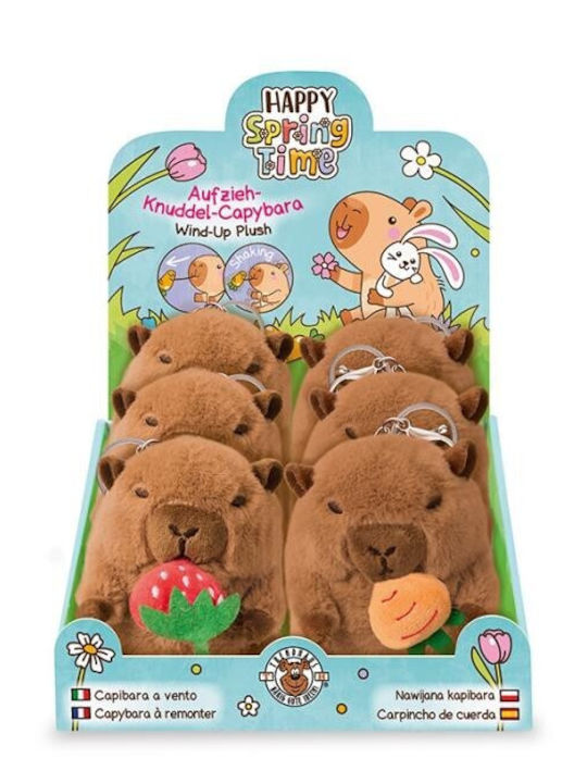 Breloc Trend 967374 Capybara Happy Spring Cu Cheie